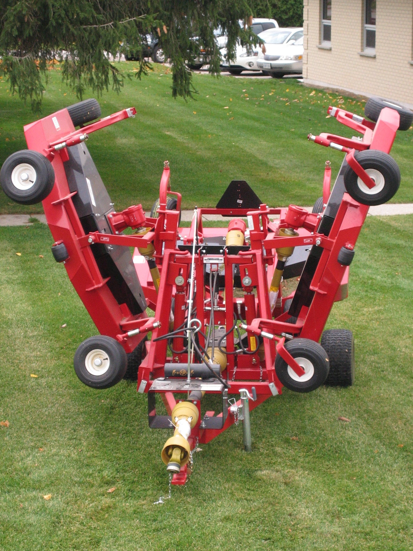 Progressive Turf Equipment Inc. Tri-Deck Finishing Mower | Model TD65 | Cutting Width 15' 6" | 30–50 HP | For Tractor