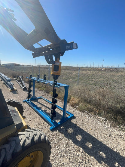 Star Industries Auger Pallets/Rack | 42" & 48" Tall | 35 GPM | For Skid Steers