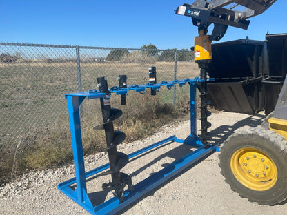 Star Industries Auger Pallets/Rack | 42" & 48" Tall | 35 GPM | For Skid Steers