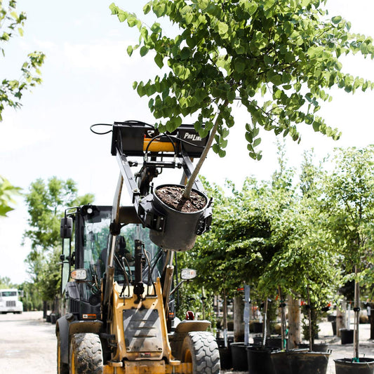 ProLine Pothandler | Pot & Plant Handling Attachment | Pot Capacity 40″ Diameter | Hydraulic Flow Range 15–25 GPM | For Skid Steers