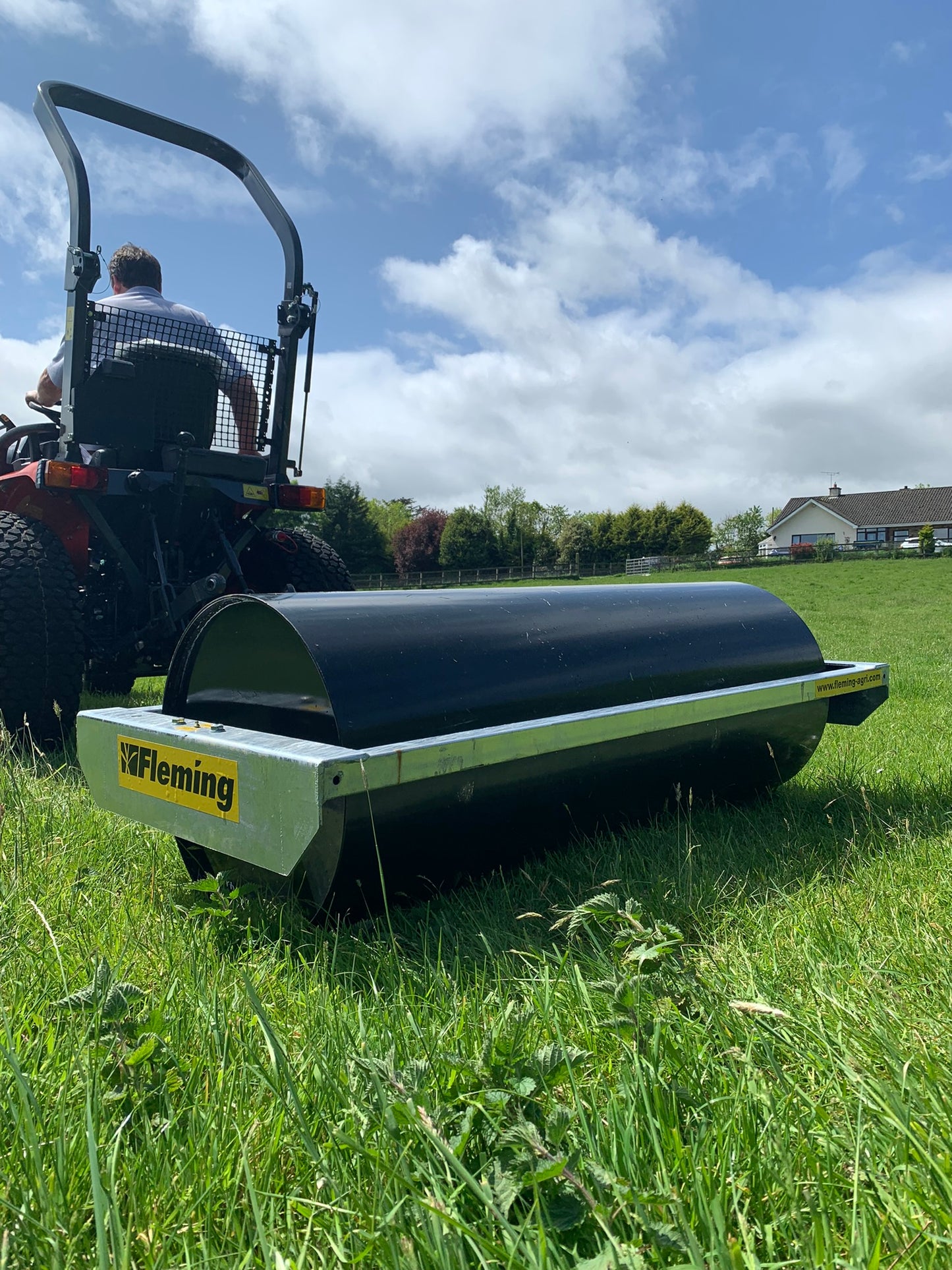 Fleming Compact Land Roller | Width 48", 60", 78" & 96" | 15-50 HP | For Tractors