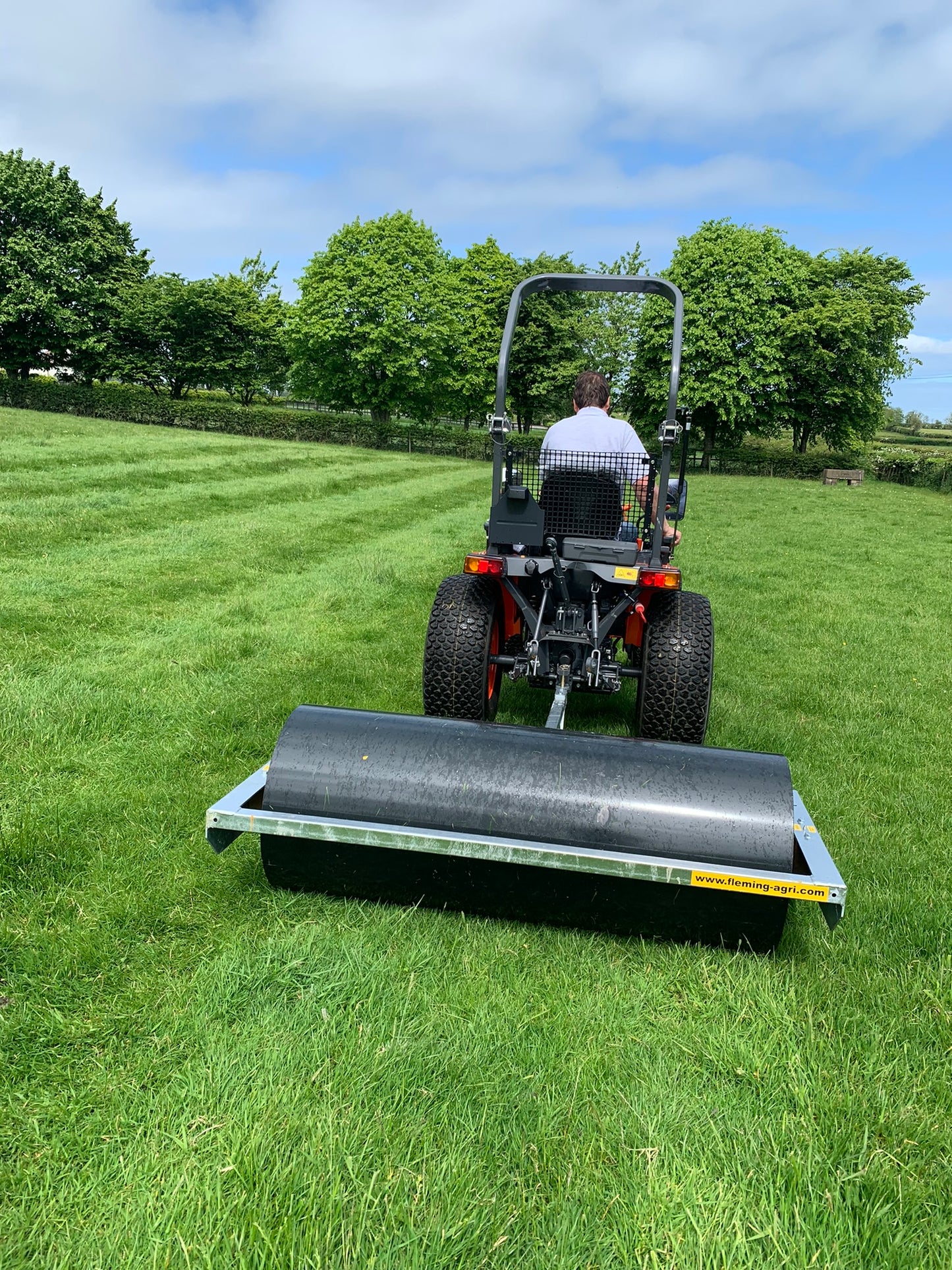 Fleming Compact Land Roller | Width 48", 60", 78" & 96" | 15-50 HP | For Tractors