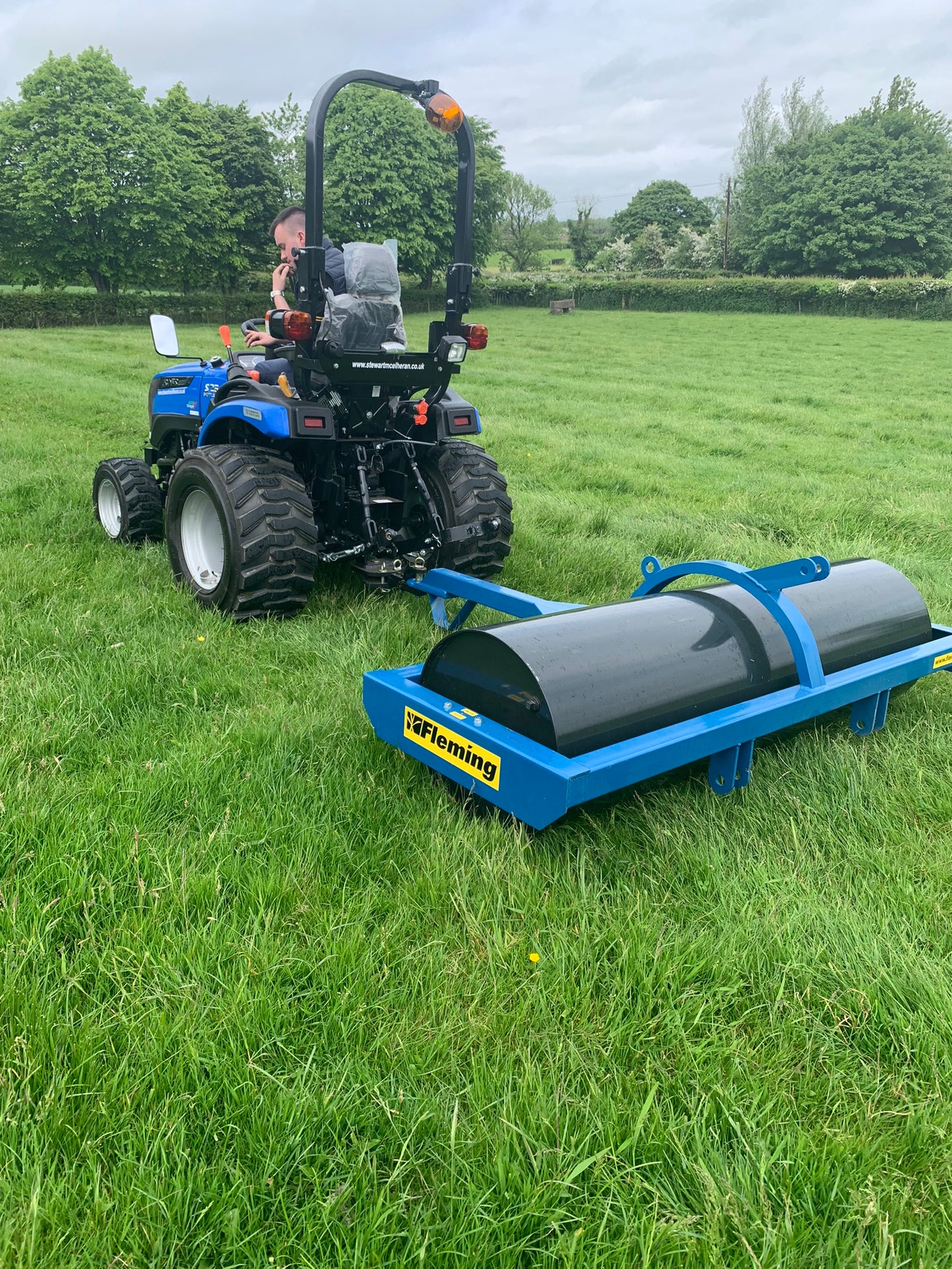 Fleming Compact Land Roller | Width 48", 60", 78" & 96" | 15-50 HP | For Tractors