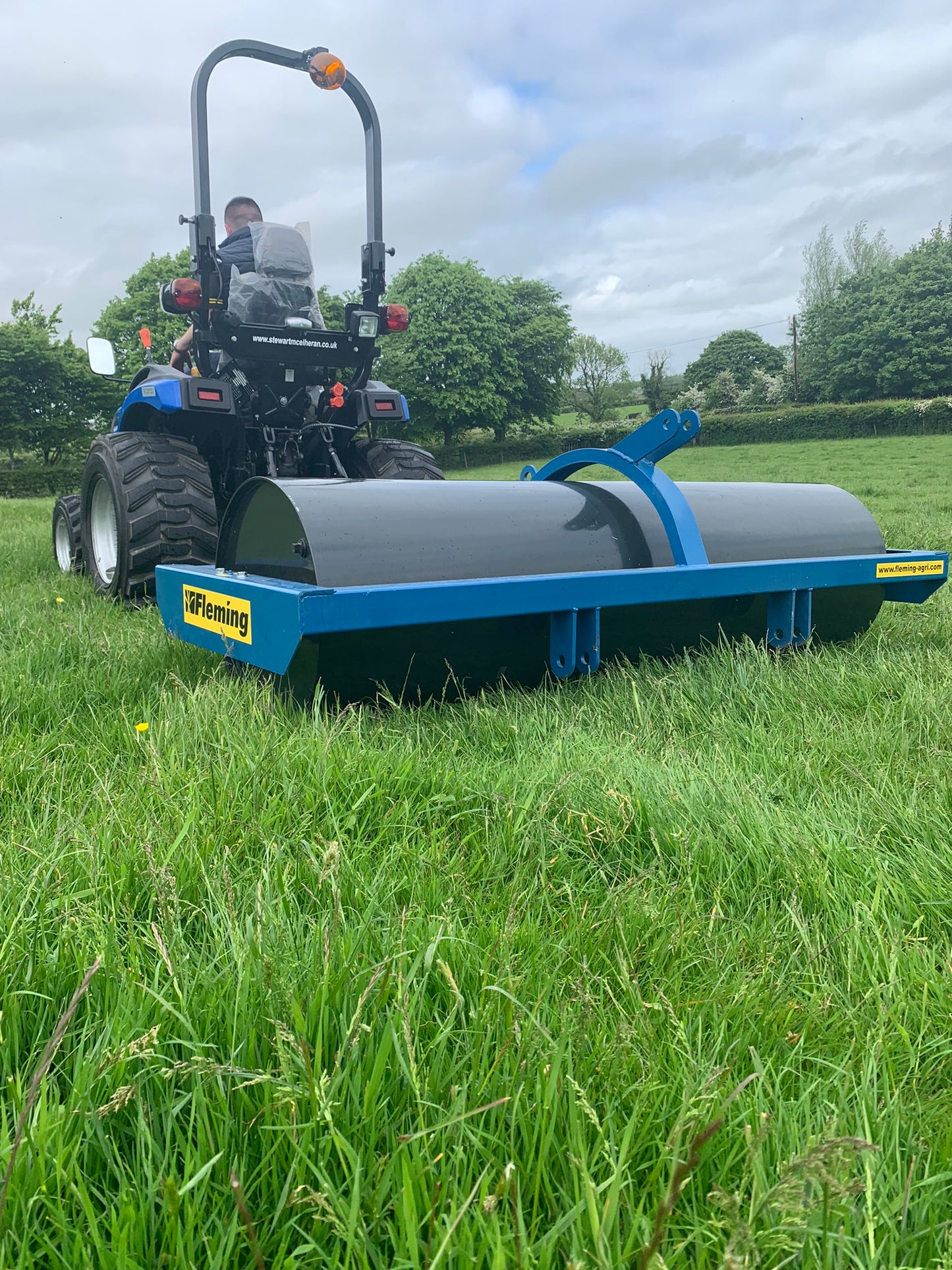 Fleming Compact Land Roller | Width 48", 60", 78" & 96" | 15-50 HP | For Tractors