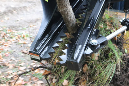 Top Dog Attachments Low Profile Tree Puller | Width 46" | Ideal for Tree & Fence Post Removal  | For Skid Steer