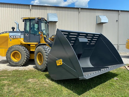 Werk-Brau Woodchip Bucket | Width 100"–132"  | Capacity 5–13 yd³ | 8 To 30+ GPM | For Wheel Loaders
