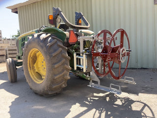 Agrishield Hydraulic 3PT. Universal Winder | Spool Diameter 36" | 5-8+ GPM | For Skid Steers & Tractors