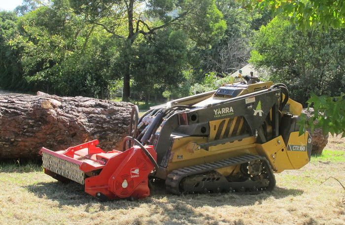 Simatech Mini Skid Steer Mulcher - Mini Excavator Mulcher VML 110