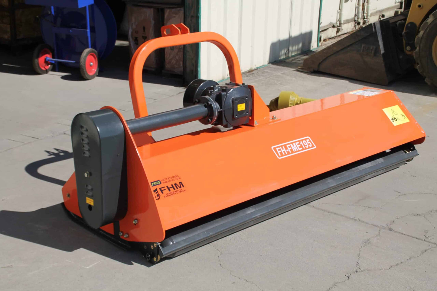 Farmer Helper FME Series Commercial Flail Mower | 60" to 78" Working Width | 30-65HP for Tractor