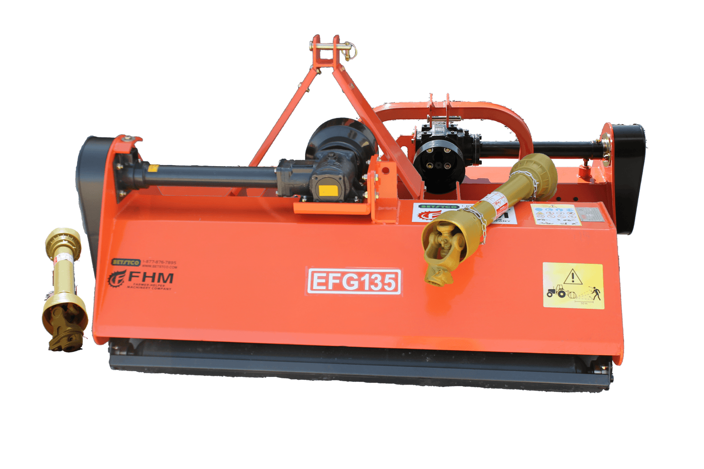 Farmer Helper EFG Series (Medium Duty) Flail Mower | 41″ to 68″ Working Width | 18 – 45 HP for Tractor