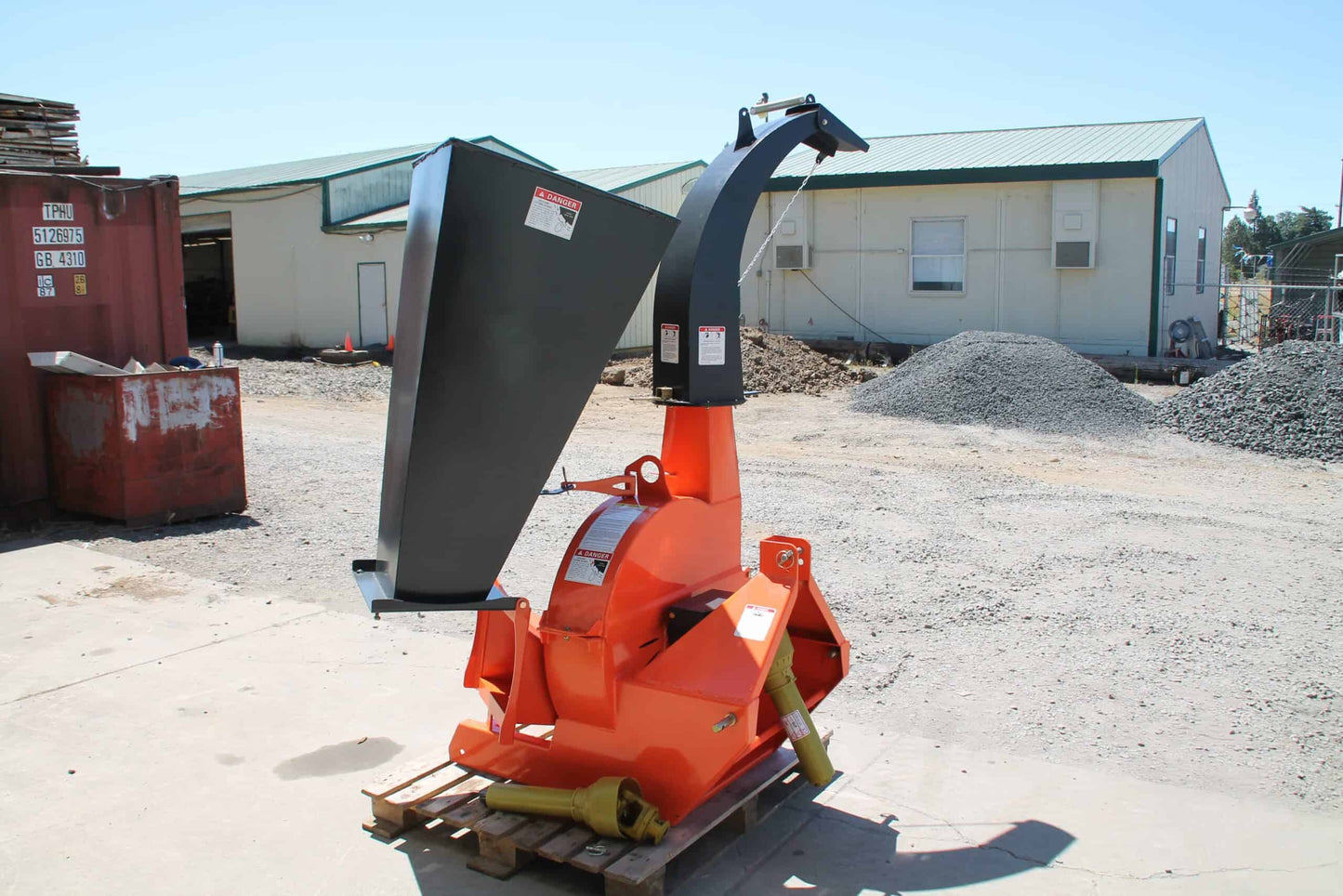 Farmer Helper FH-BX62S 7” Self Feeding Wood Chipper | 7"x12" Chpping Capacity | 30-100 HP for Tractor