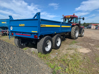 Fleming 10-Ton Tipping Trailer | Model TR10 | Width 89" | 40-60 HP | 8-12 GPM | For Skid Steer, Tractor & Loaders
