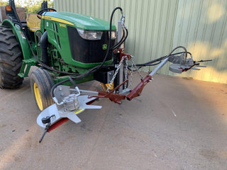 Agrishield High Speed Knife Skirter | 22″ Diameter Blade Spins | 40+ HP | For Tractors