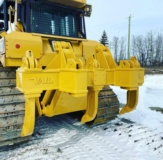 Vail Products Parallel Rippers | 70 HP to 525 HP | Shank Quantity Up to 5 | For Dozers, Graders, and Loaders