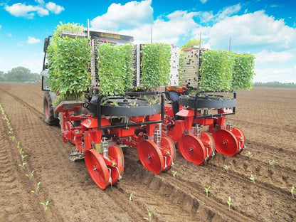 Checchi & Magli TOP24 Advanced Transplanter with Dual Row Operation | 87"-197" Frame Size | 26-82HP For Tractor