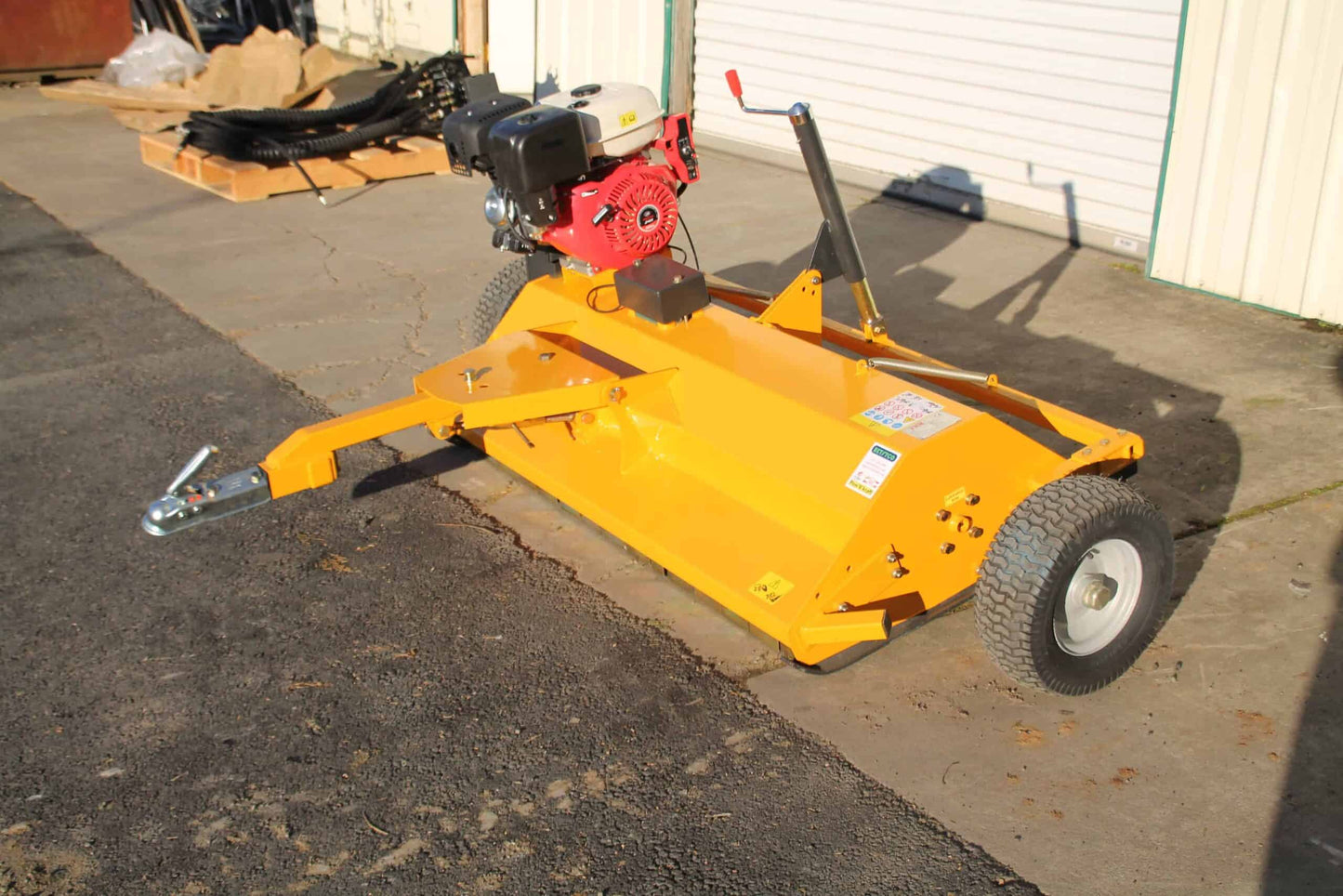 Farmer Helper Gas Flail Mower| Model  PK-AT145E- | 59" Mowing Deck Width For Tractor