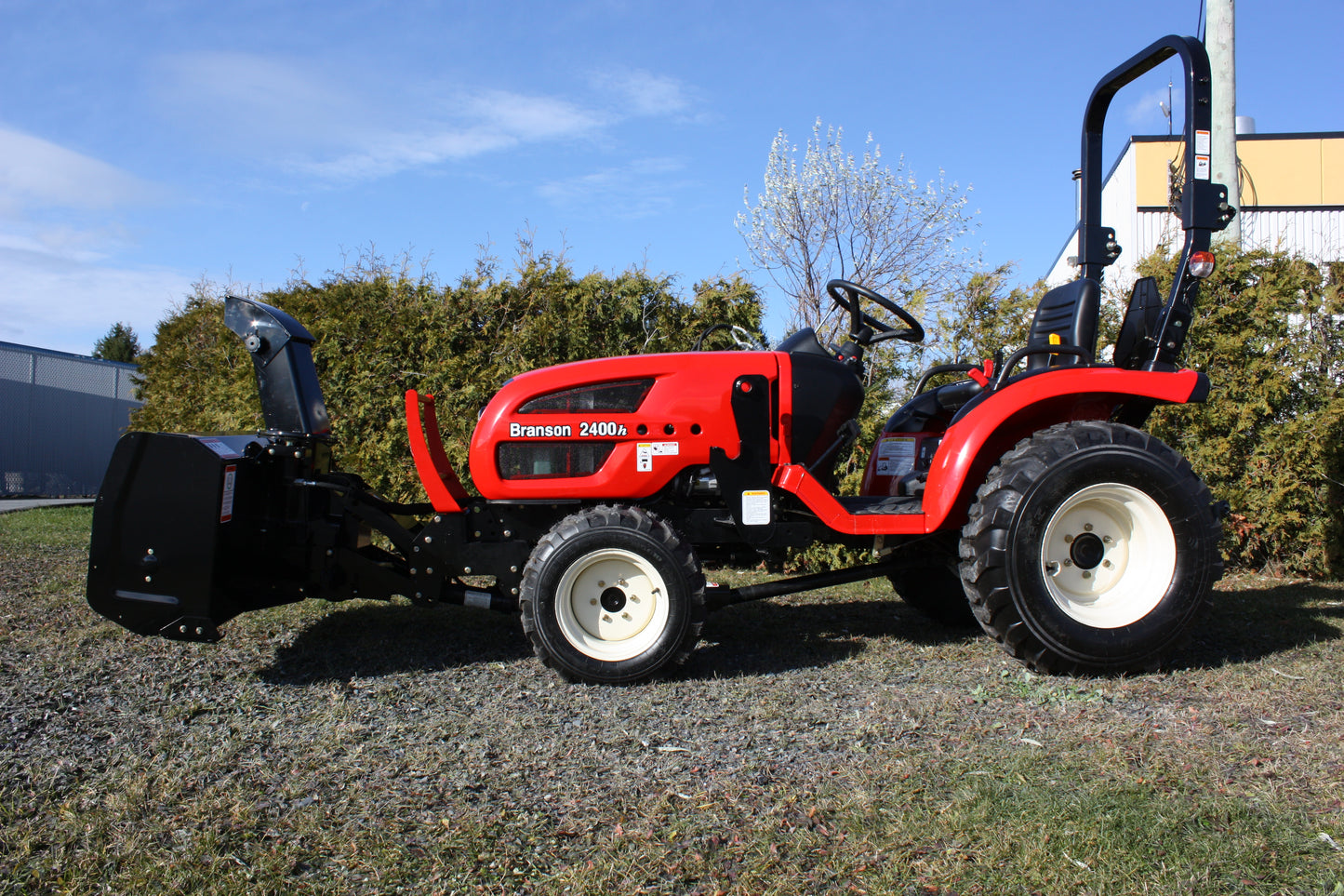 Bercomac 56" Front Mount Berco Snowblower | TYM T254  & Branson Series & McCormick Series | Weight 470 lbs | For Compact & Agricultural Tractor