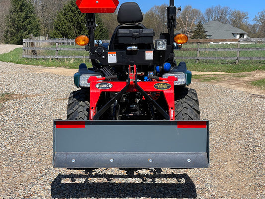 Dirt Dog Light Duty 3-Point Box Blade | CBX Series | Overall Width 48" and 60" inches | Horsepower 20-24 HP | For Tractor