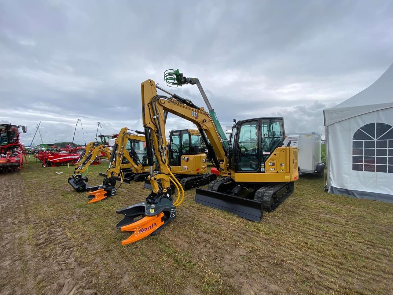 MDE Machinery | Tree Shear With Buncher | Model Koala 150T To Koala 550T | Cutting Capacity 6" To 21.5" Inches | Machine Size 1.5-40 Ton | For Excavator