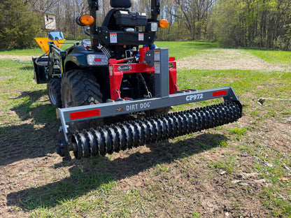 Dirt Dog CP-9 Series –3 Point Cultipacker | Model CP 960-72-84-96 | 60" to 96" Working Width | 25-75HP | For Tractor