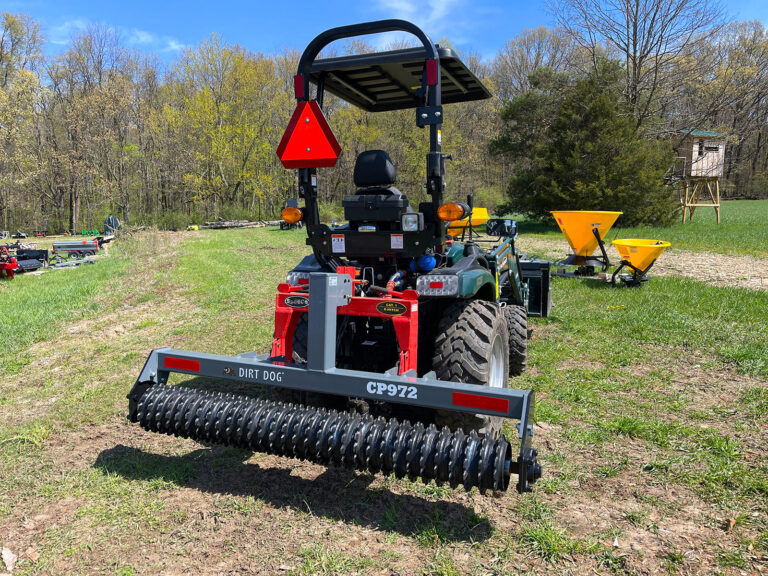 Dirt Dog CP-9 Series –3 Point Cultipacker | Model CP 960-72-84-96 | 60" to 96" Working Width | 25-75HP | For Tractor