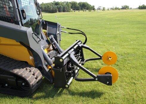 Erskine Sod Roller | 24”-48” Wide | Factory Installed Couplers | For Skid Steer