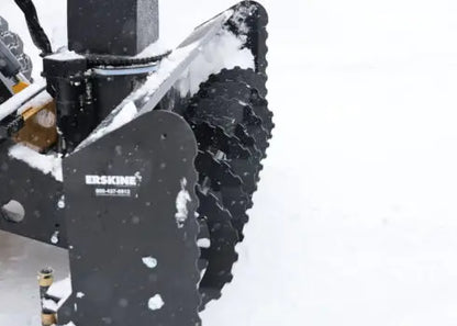 Erskine Hydraulic Snowblower SB-300 Series | 48", 54", 60", 72", 78" & 84" Width | Hydraulic Flow 11-28 GPM | For Skid Steer