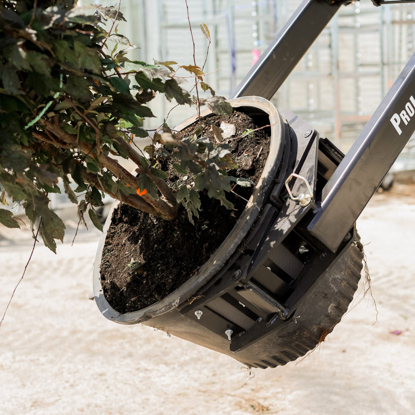 ProLine Pothandler | Pot & Plant Handling Attachment | Pot Capacity 40″ Diameter | Hydraulic Flow Range 15–25 GPM | For Skid Steers