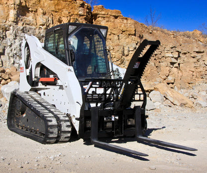 Danuser Pallet Fork Grapple Kit | Maximum Opening 55" | Oil Flow Range 10-25 GPM | For Skid Steers