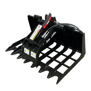 LOWE | G-56A Root Grapple | 56" Width | 8" Tine Spacing | 40" Opening | Greaseable Pins | For Skid Steers