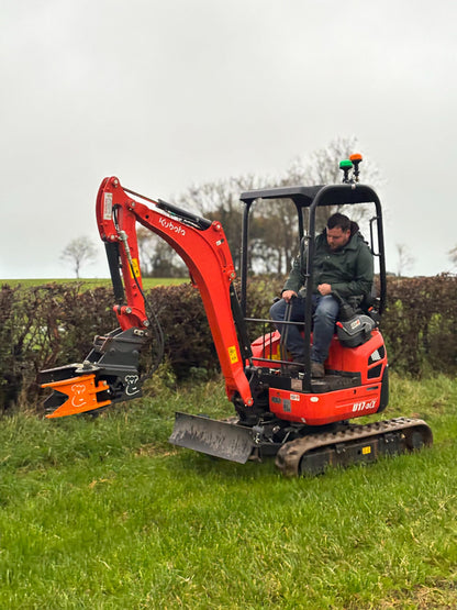 MDE Machinery | Tree Shear With Buncher | Model Koala 150T To Koala 550T | Cutting Capacity 6" To 21.5" Inches | Machine Size 1.5-40 Ton | For Excavator