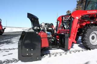 Bercomac Versatile Plus Snowblower With "Skid Steer" Style Attach | Width 54" | 20 HP | For Tractors