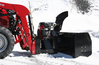 Bercomac Versatile Plus Snowblower w/ "Skid Steer" Style Attach | Width 48" | 20 HP | For Tractors