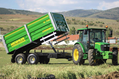 Madenler Cargo / Silage Transport Trailer | Case Width 3300-6000mm | Hydraulic Brake System