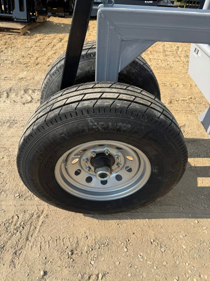 Global Equipment Boss Ranch 12' Feeder Wagon | Portable & Stationary | Length 12' | For Livestock Feeding