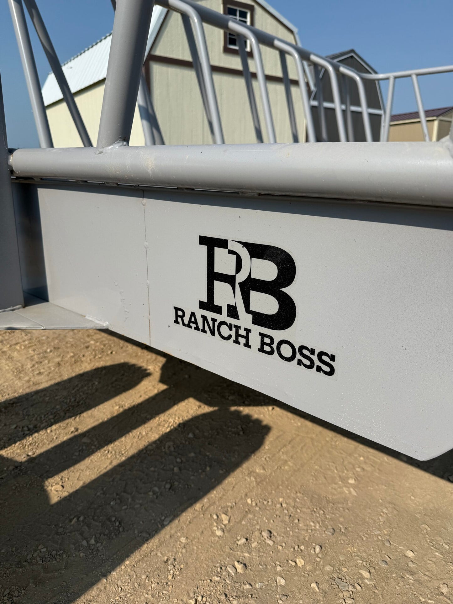Global Equipment Boss Ranch 12' Feeder Wagon | Portable & Stationary | Length 12' | For Livestock Feeding