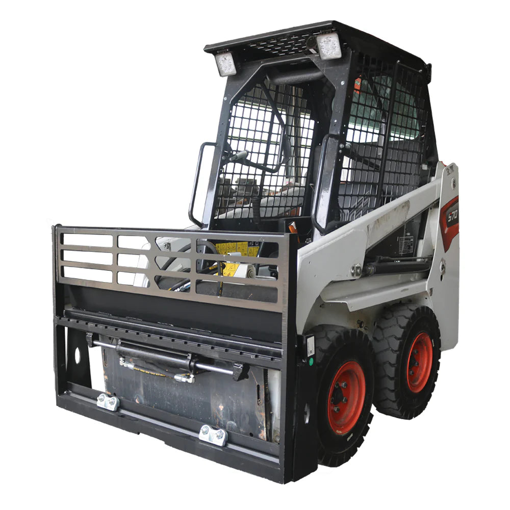 Landy Attachments Pallet Fork Frame & Clamp on Forks | Width 49" | 16 GPM | 20-30 HP | For Skid Steers & Tractors