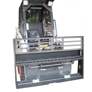 Landy Attachments Pallet Fork Frame & Clamp on Forks | Width 49" | 16 GPM | 20-30 HP | For Skid Steers & Tractors