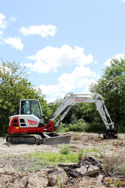 Mongo Attachments Soil Conditioner | Model MPRD148H | Size 48" Drum | 20 GPM | 3,000 PSI | 2.5–8 Ton | For Excavators