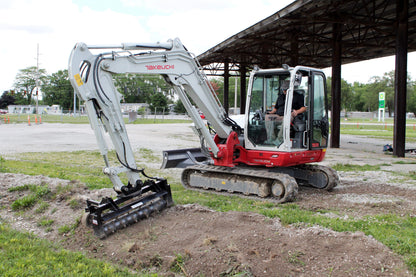 Mongo Attachments Soil Conditioner | Model MPRD148H | Size 48" Drum | 20 GPM | 3,000 PSI | 2.5–8 Ton | For Excavators