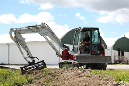 Mongo Attachments Soil Conditioner | Model MPRD148H | Size 48" Drum | 20 GPM | 3,000 PSI | 2.5–8 Ton | For Excavators