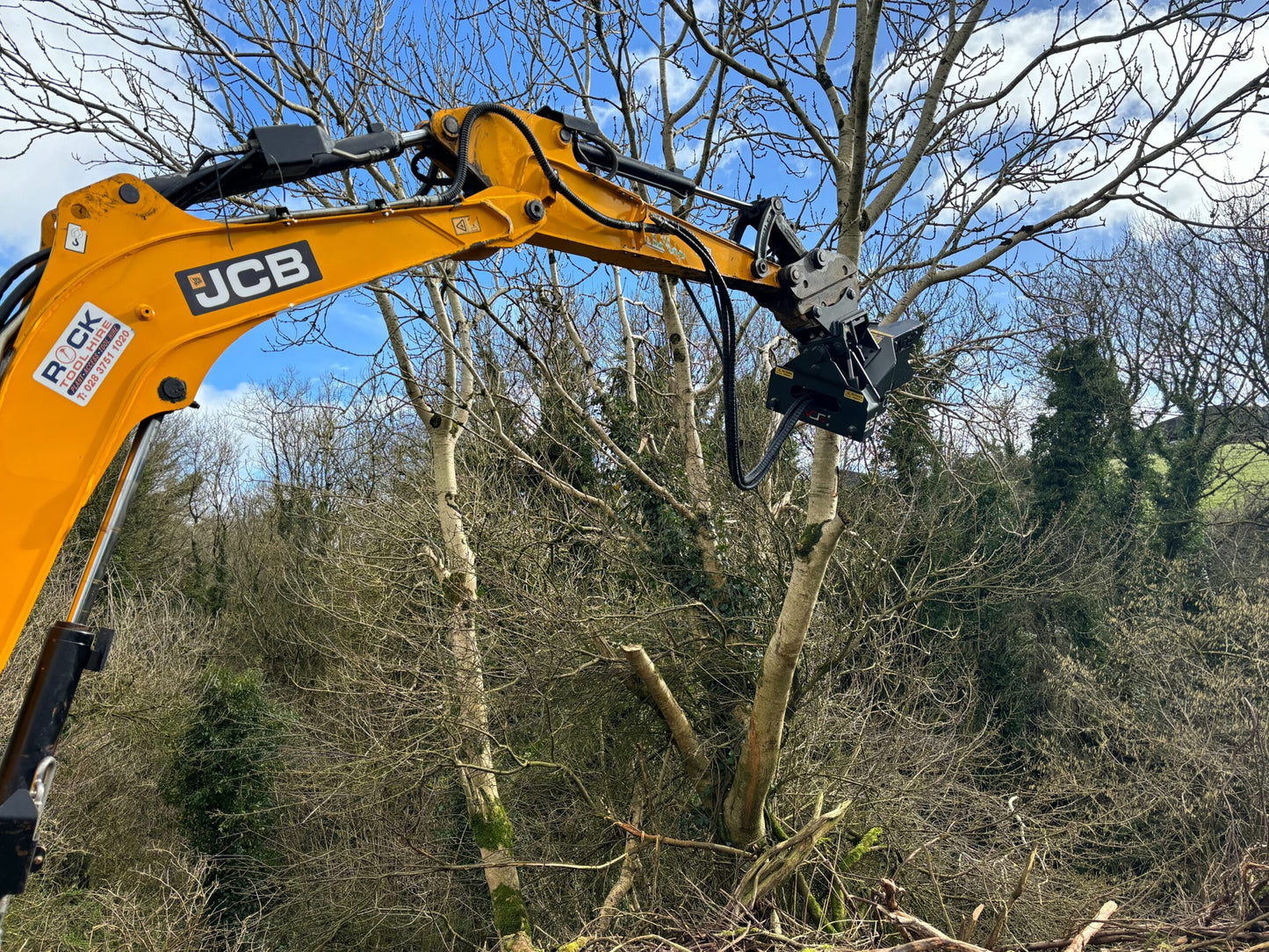 MDE Machinery | Tree Shear With Buncher | Model Koala 150T To Koala 550T | Cutting Capacity 6" To 21.5" Inches | Machine Size 1.5-40 Ton | For Excavator