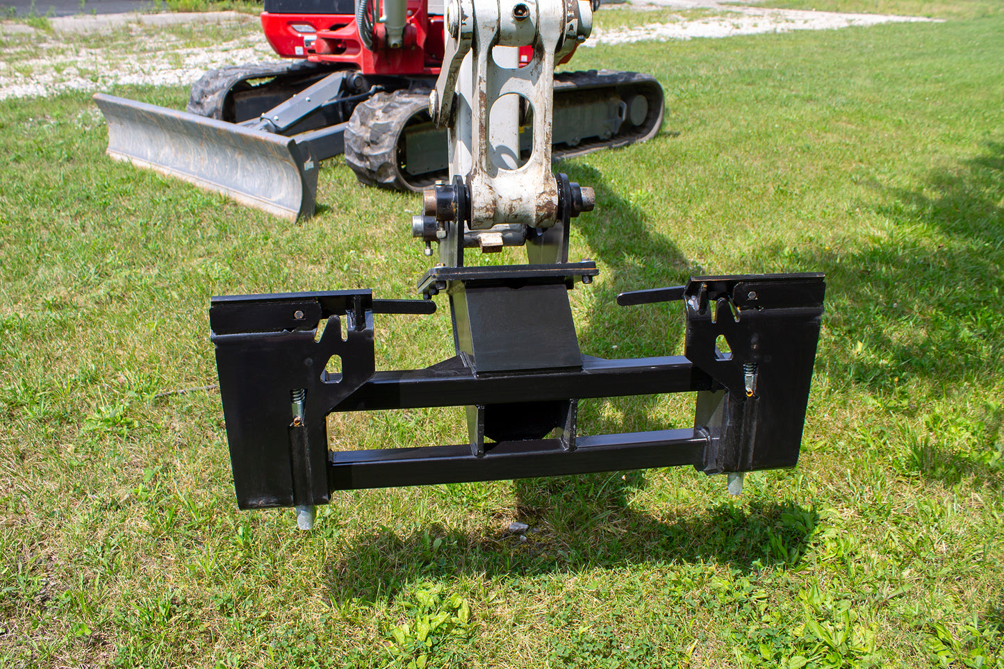 Mongo Attachments Skid Steer Adapter Plate | Model MSSA‑1 | 3–8 Ton | For Excavators