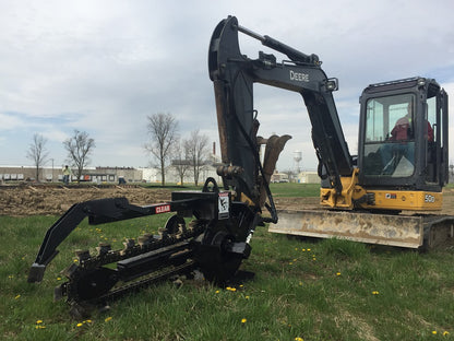 Premier Trencher Attachment Model T100 & T125 for Mini Excavator