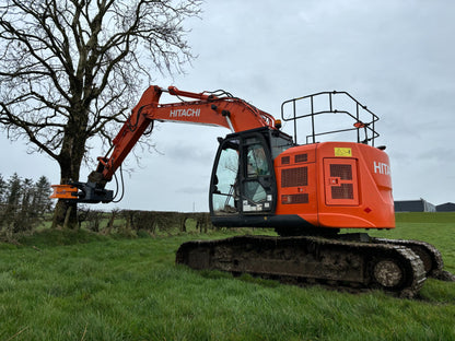 MDE Machinery | Tree Shear With Buncher | Model Koala 150T To Koala 550T | Cutting Capacity 6" To 21.5" Inches | Machine Size 1.5-40 Ton | For Excavator