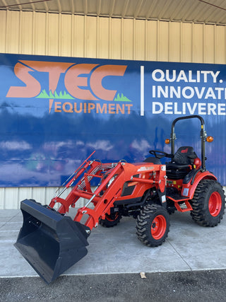 KIOTI CX2510 HST Hydrostatic Tractor | 25 HP Diesel Engine| Compact Tractor With High Lift Capacity