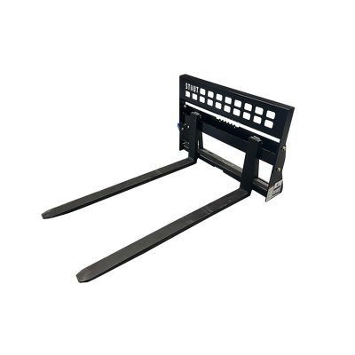 STOUT | Pro & HD Pallet Fork Frames | Walk-Thru & Full Back Designs | CL1, CL2, CL3 Compatibility | Built for Skid Steers & Mini Loaders