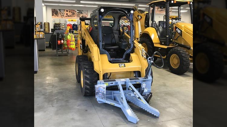 Baumalight Tree Puller | Model ISH3P | Limb Size 4" | Hydraulic Flow Range 12 To 16 GPM | For Skid Steers