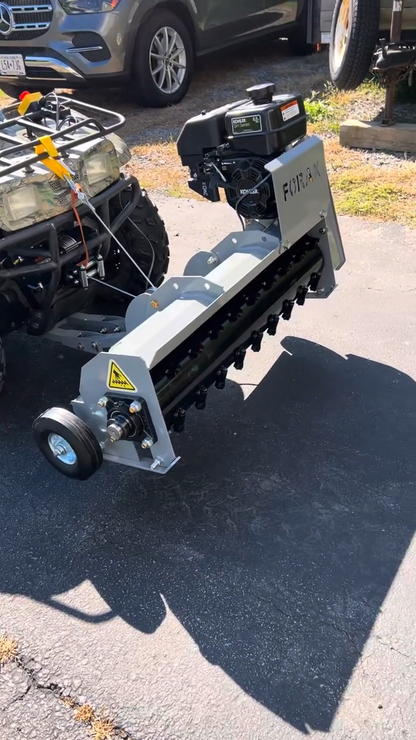 Forax ATV Gas Powered Mulcher | Model GP36 | 36" Cutting Width | Horsepower 7HP | For ATVs