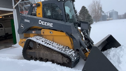 Ignite Attachments Light Material Snow Bucket | Width 94" | Capacity 49.4 Cu. Ft. | Hydraulic Flow Range 13–25 GPM | For Skid Steers